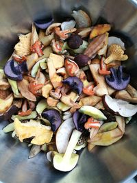 Close-up of vegetables on table