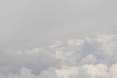 Scenic view of cloudy sky