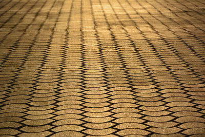 Full frame shot of patterned roof