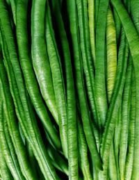 Full frame shot of vegetables best beans green supper market sale on bean collection