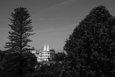 Low angle view of church against sky