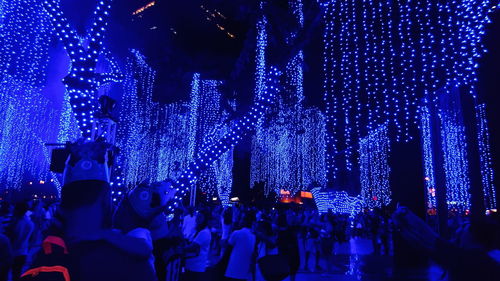 illuminated