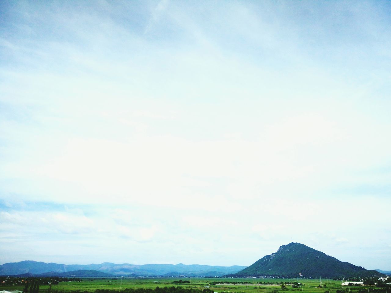 LANDSCAPE AGAINST SKY