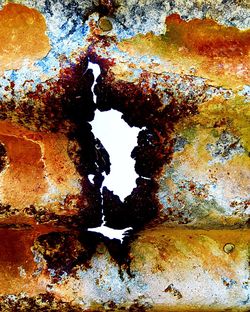 Full frame shot of weathered wall