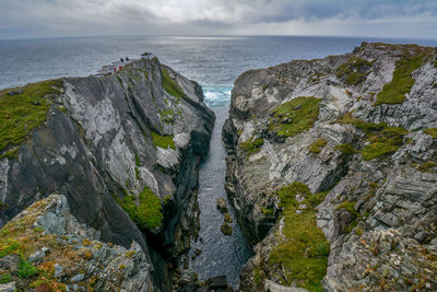 Panoramic view of sea against sky