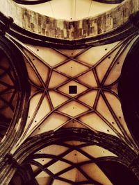 Low angle view of ceiling