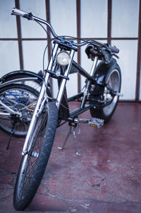 Close-up of bicycle