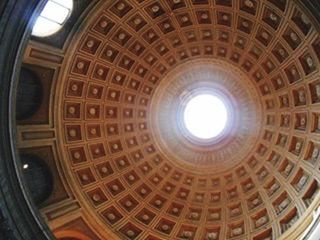 Low angle view of ceiling