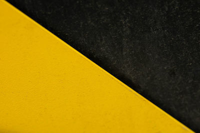 Full frame shot of yellow wall