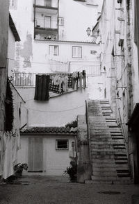 View of old building in city