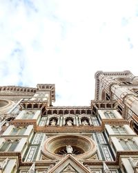 Low angle view of building against sky