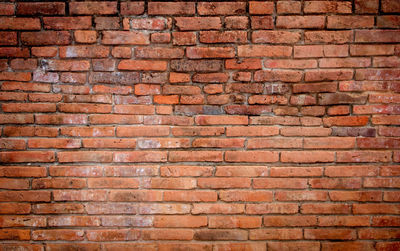 Full frame shot of brick wall