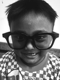 Portrait of smiling boy