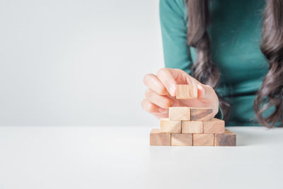Close-up of stuffed toy on wooden table