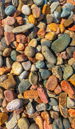 Full frame shot of stones