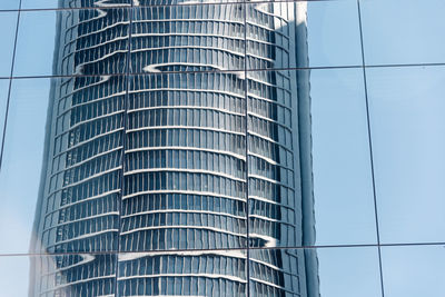 Low angle view of office building