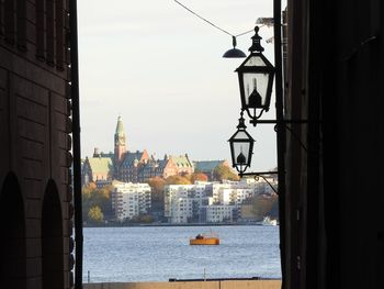 Buildings in city