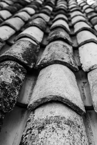 Detail shot of roof