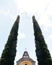 Low angle view of cathedral against sky
