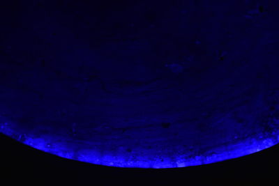 Close-up of illuminated moon at night