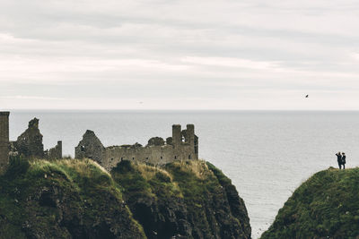 Panoramic view of sea against sky