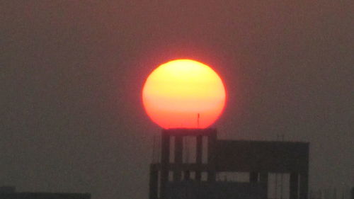 View of sky at sunset