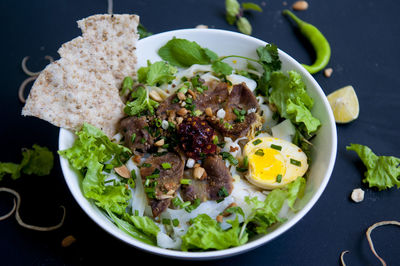 Vietnamese noodle - my quang, vietnamese traditional cuisine