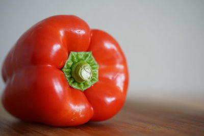 Close-up of tomatoes on table