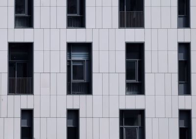 Full frame shot of modern building