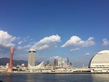 View of city at waterfront