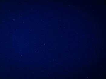 Low angle view of moon in sky