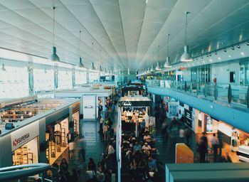 Group of people in airport