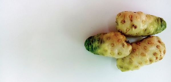 High angle view of fruit on table