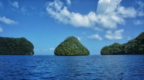 Scenic shot of calm sea