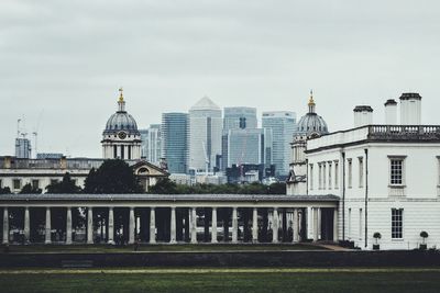 View of city against sky