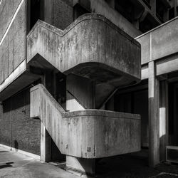 Brutal concrete stairs