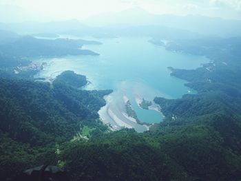 Aerial view of landscape