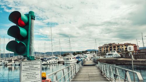 Panoramic view of city against sky