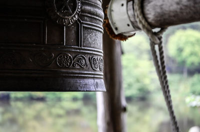 Japanese style bell tower