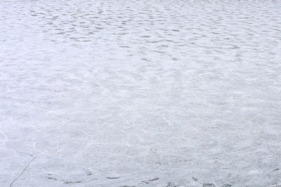 Full frame shot of snow