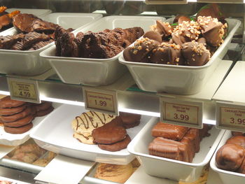 Close-up of dessert