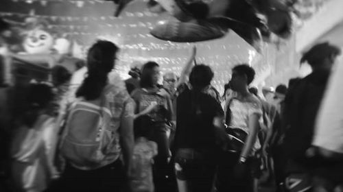 Group of people in party