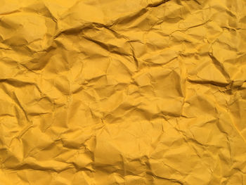 Full frame shot of yellow paper