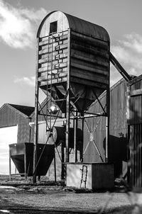 Built structure against the sky