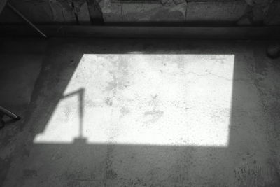 Close-up of shadow on wall