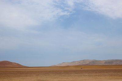 View of a desert