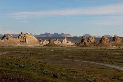 Panoramic view of landscape against sky