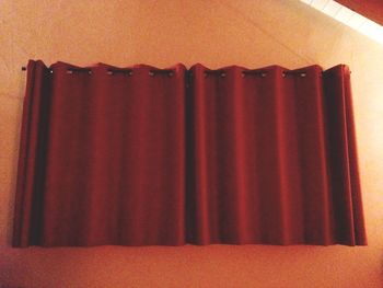 Close-up of red fabric