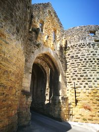 Entrance of historical building