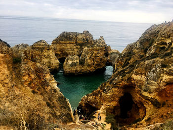 There is a heart in those rocks